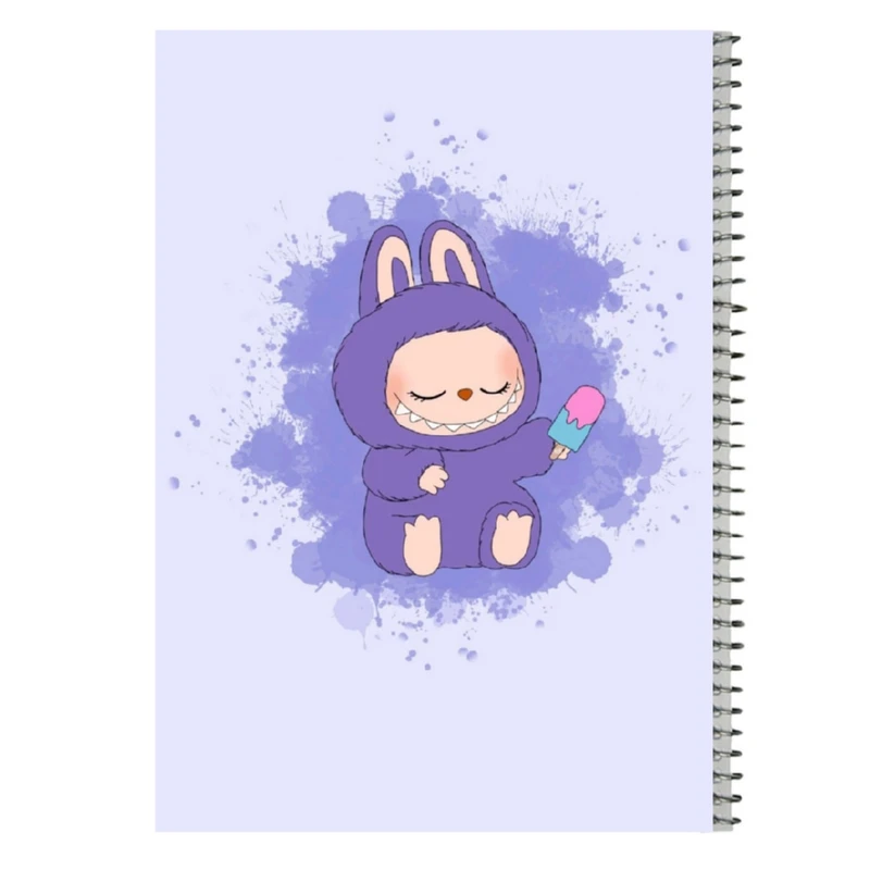 دفتر مشق 80 برگ مدل لبوبو کد 6