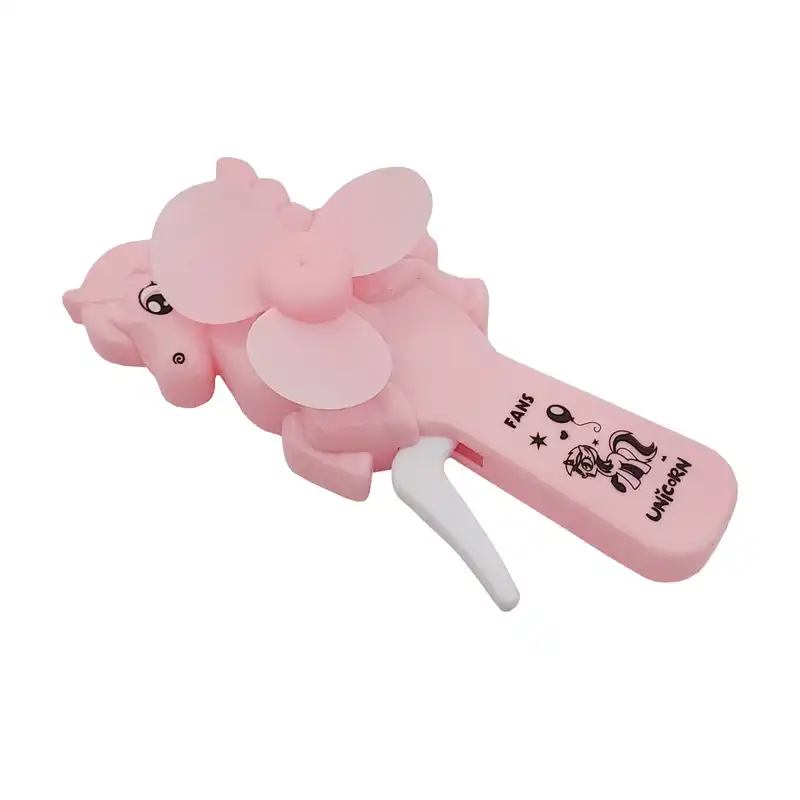 پنکه اسباب بازی مدل اسب پونی تک شاخ کد 2435