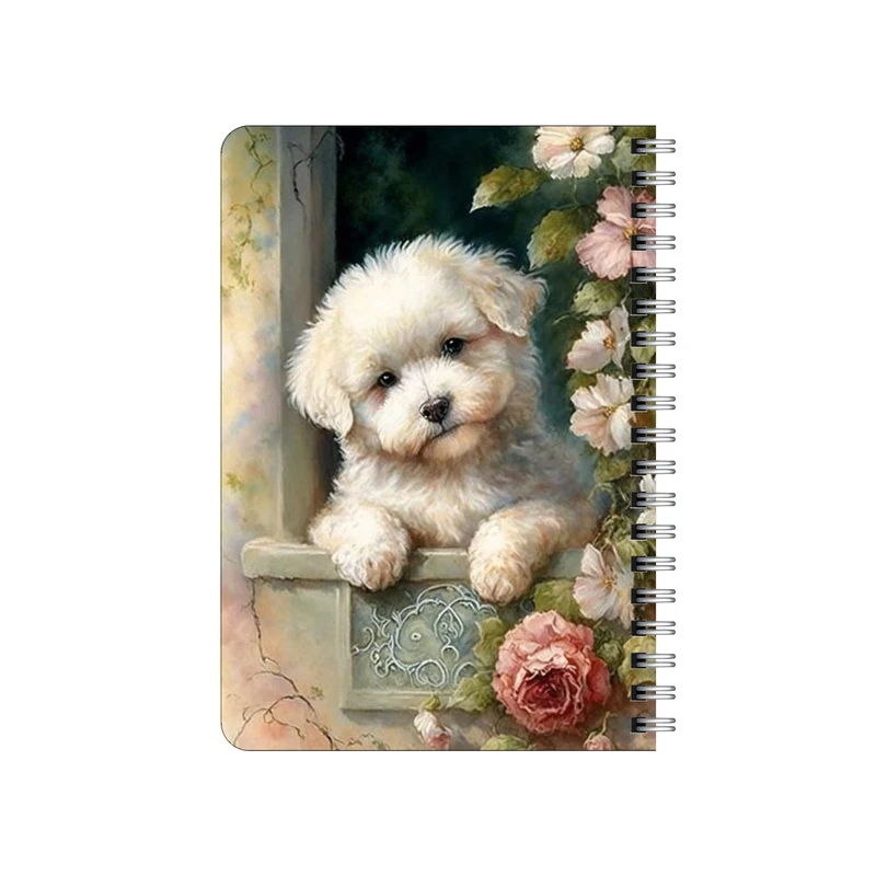 دفترچه یادداشت بامبیلیپ مدل چوبی طرح هاپو و گل ها کد 3318833