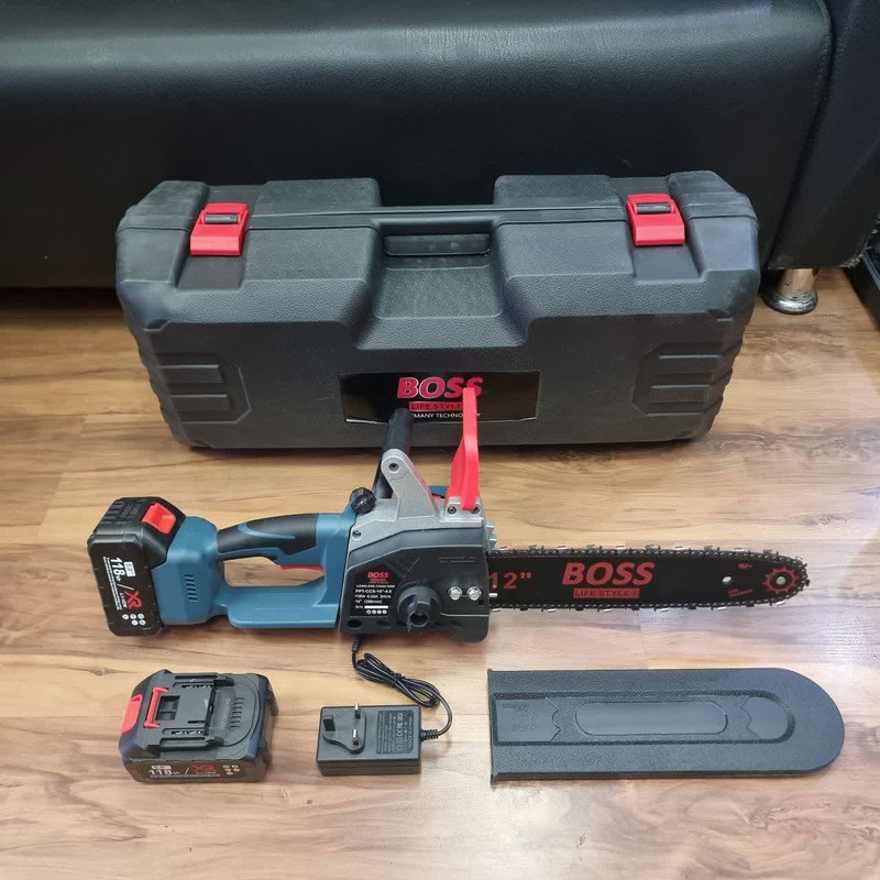 اره زنجیری شارژی  باس مدل 30cm