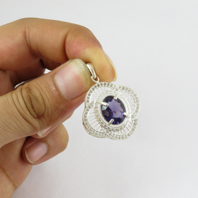 گردنبند نقره زنانه مدل AV177N-S12 C4