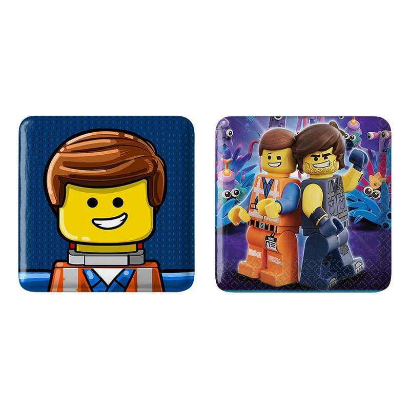 مگنت خندالو مدل انیمیشن LEGO کد 37613762 مجموعه 2 عددی