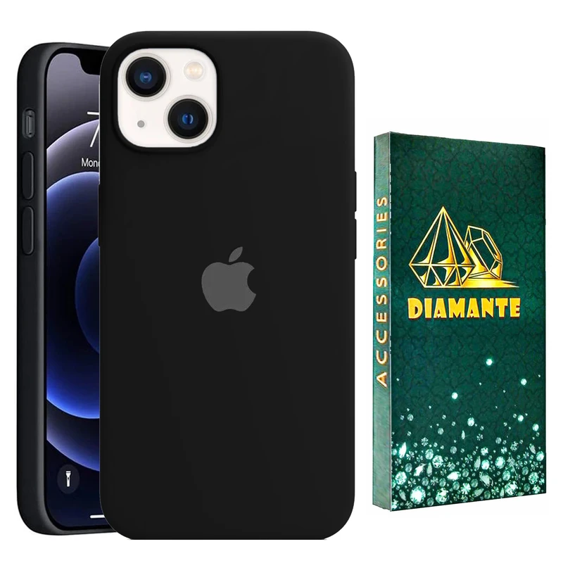 کاور دیامانته مدل سیلیکون Org Gn مناسب برای گوشی موبایل اپل iPhone 13