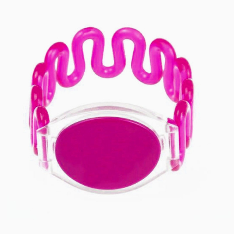 دستبند RFID مدل KATEC 125khz-Pink بسته 9 عددی