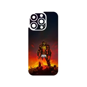 MAHOOT DOOM Game Series Cover Sticker for Apple iPhone 16 Pro