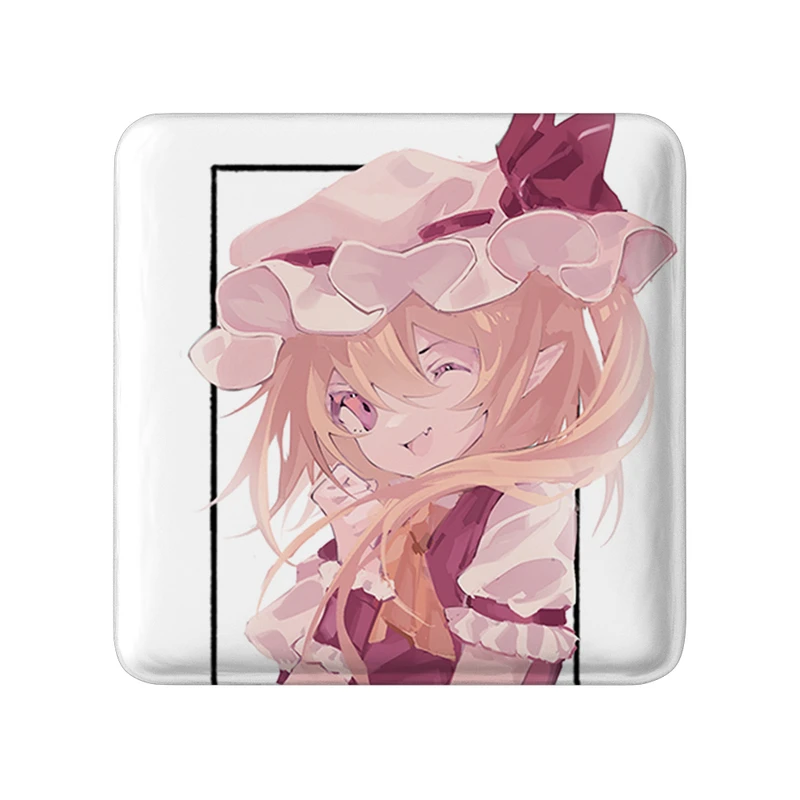 مگنت خندالو طرح بازی توهو (Touhou) مدل مربعی کد 35732