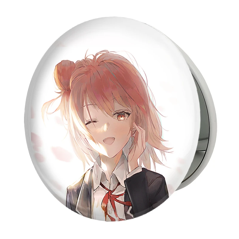 آینه جیبی خندالو طرح یویی انیمه جوانی کمدی رومانتیک من مدل تاشو کد 32515