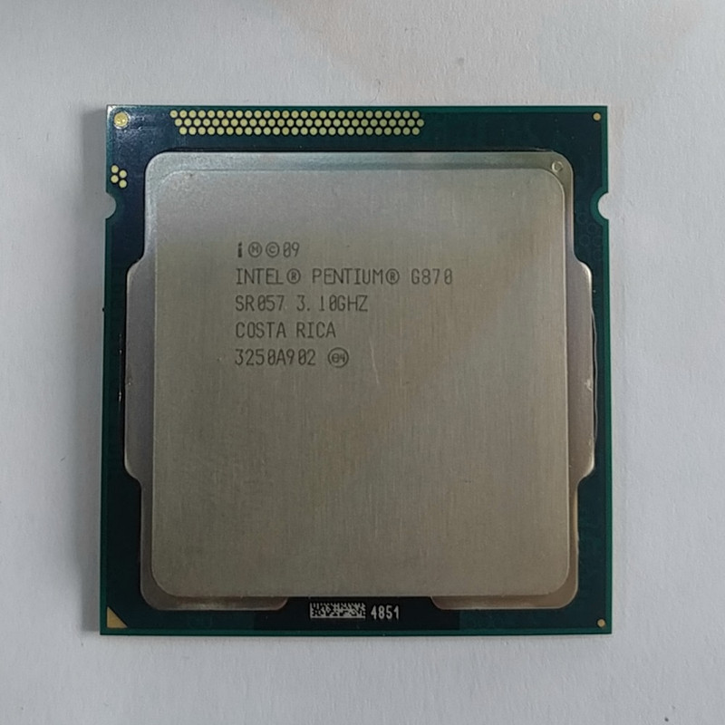 پردازنده مرکزی اینتل سری Pentium مدل G870