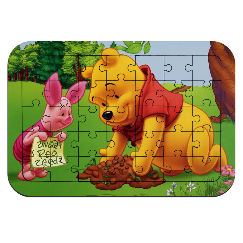 پازل 35 تکه طرح وینی د پو و دوستان مدل NI1582 