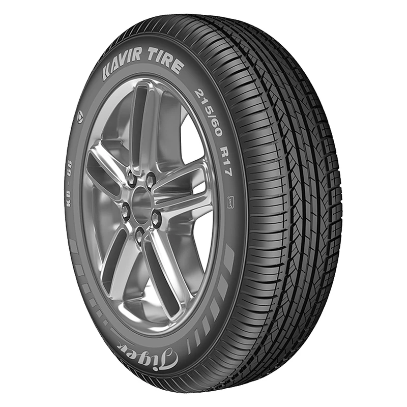 لاستیک خودرو کویر تایر مدل Tiger (17) KB66 سایز 17 / 60 / 215 میلی‌متر تولید سال 2025 - 1 حلقه
