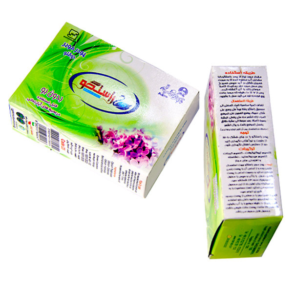 پودر موبر راستگو طرح یاس وزن 120 گرم مجموعه 6 عددی