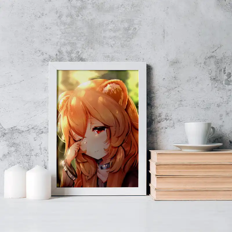 تابلو خندالو مدل رافتالیا انیمه ظهور قهرمان سپر کد 15966