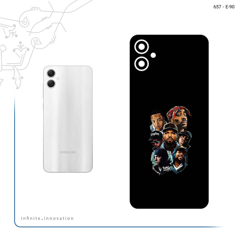 برچسب پوششی ماهوت مدل Great Rappers Digital Art مناسب برای گوشی موبایل سامسونگ Galaxy A05