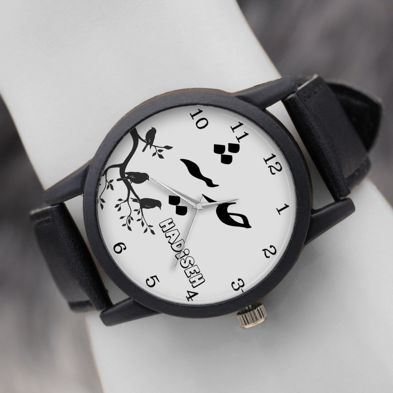 ساعت مچی عقربه ای زنانه طرح حدیثه کد LF3089