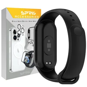 بند اسپریگ مدل Silicone ORG مناسب برای ساعت هوشمند شیائومی Mi Band 9