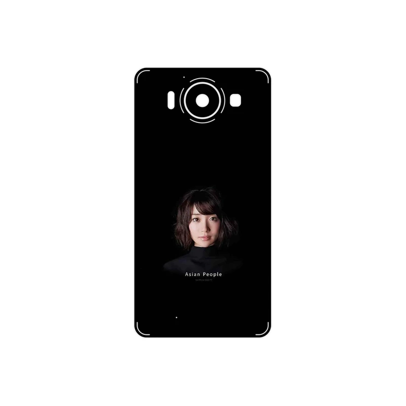 برچسب پوششی ماهوت مدل Portrait of an Asian Woman مناسب برای گوشی موبایل مایکروسافت Lumia 950