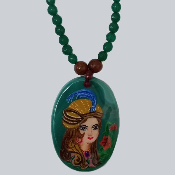 گردنبند دست ساز زنانه مدل خاتون