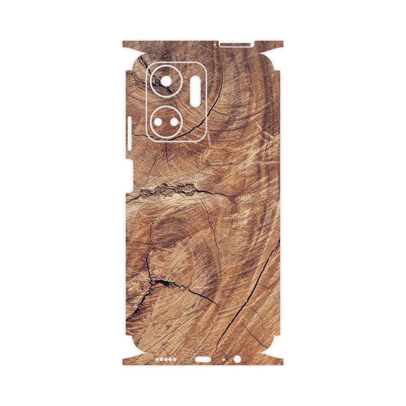 برچسب پوششی ماهوت مدل Wood Texture 5-FullSkin مناسب برای گوشی موبایل آنر X7a