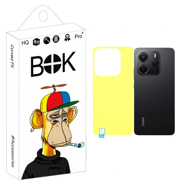 محافظ پشت گوشی بوک مدل TPU مناسب برای گوشی موبایل شیائومی Redmi Note 14