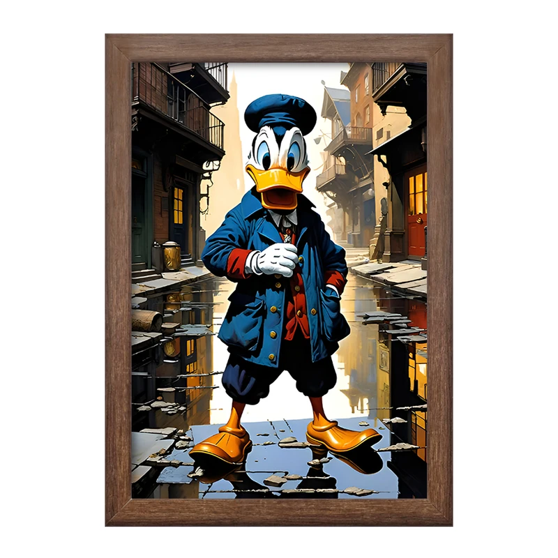 تابلو خندالو طرح دانلد داک (Donald Duck) کد F8486