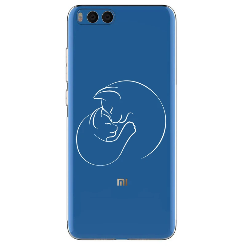 کاور مگافون طرح گربه مدل C61-W مناسب برای گوشی موبایل شیائومی Mi Note 3