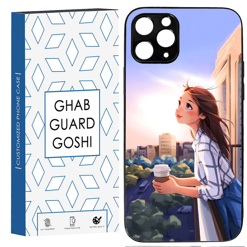 کاور قاب گارد گوشی طرح دخترانه کد TPU-016 مناسب برای گوشی موبایل اپل IPHONE 12 pro max
