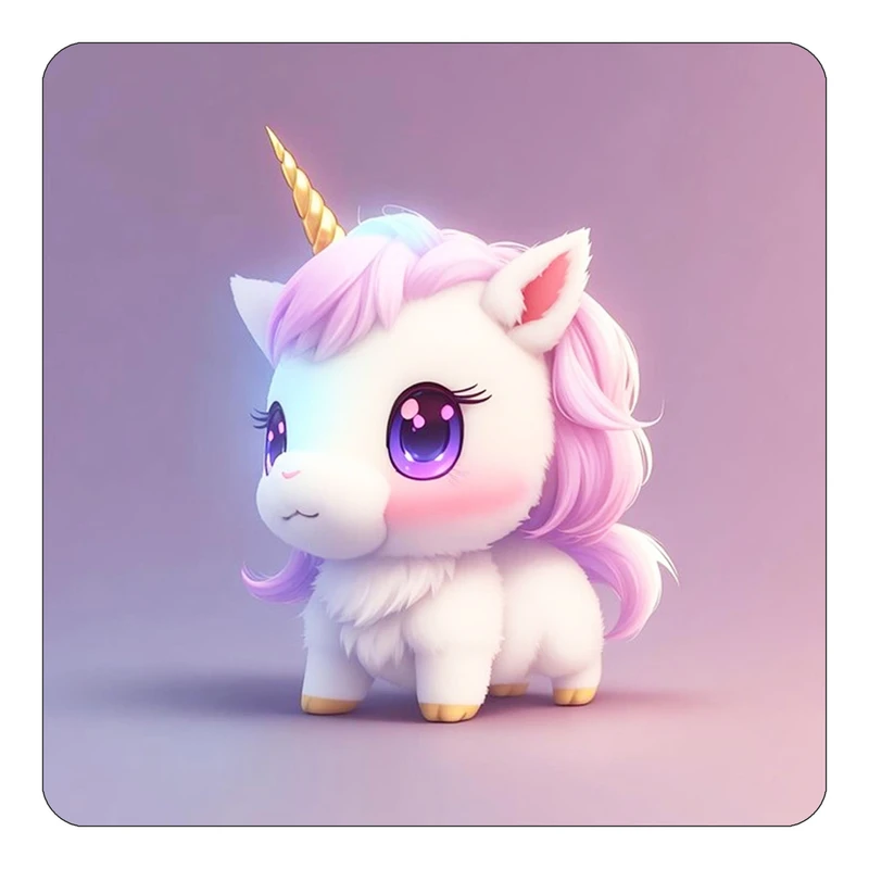 مگنت کاکتی طرح اسب تک شاخ و یونیکورن مدل mp32468