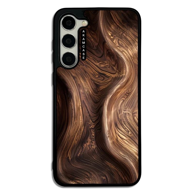 کاور آکام مدل AMC-WSGS23P-WOOD-8 مناسب برای گوشی موبایل سامسونگ Galaxy S23 Plus
