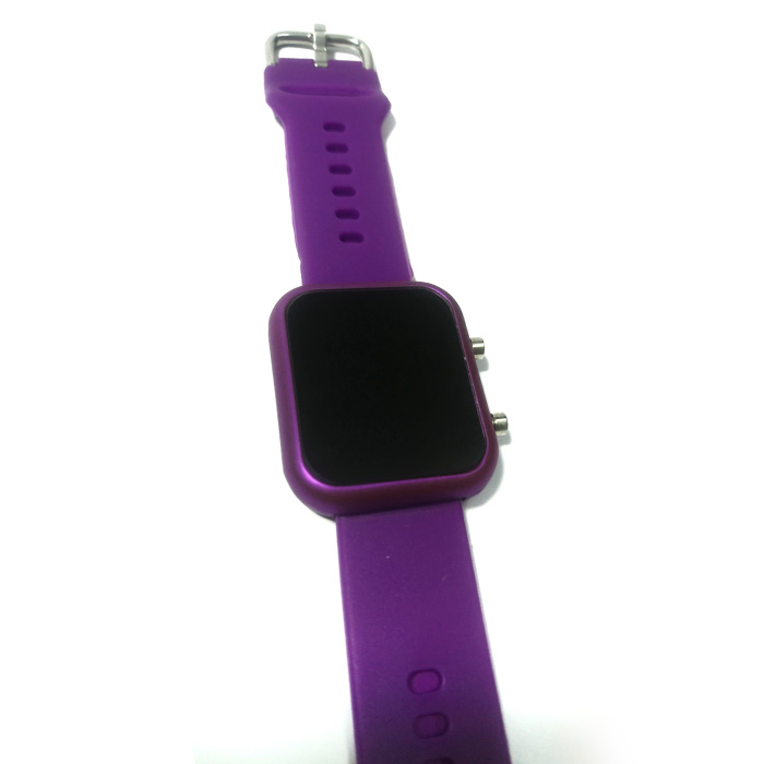 قیمت                                      ساعت مچی دیجیتال زنانه مدل jelly-Purple