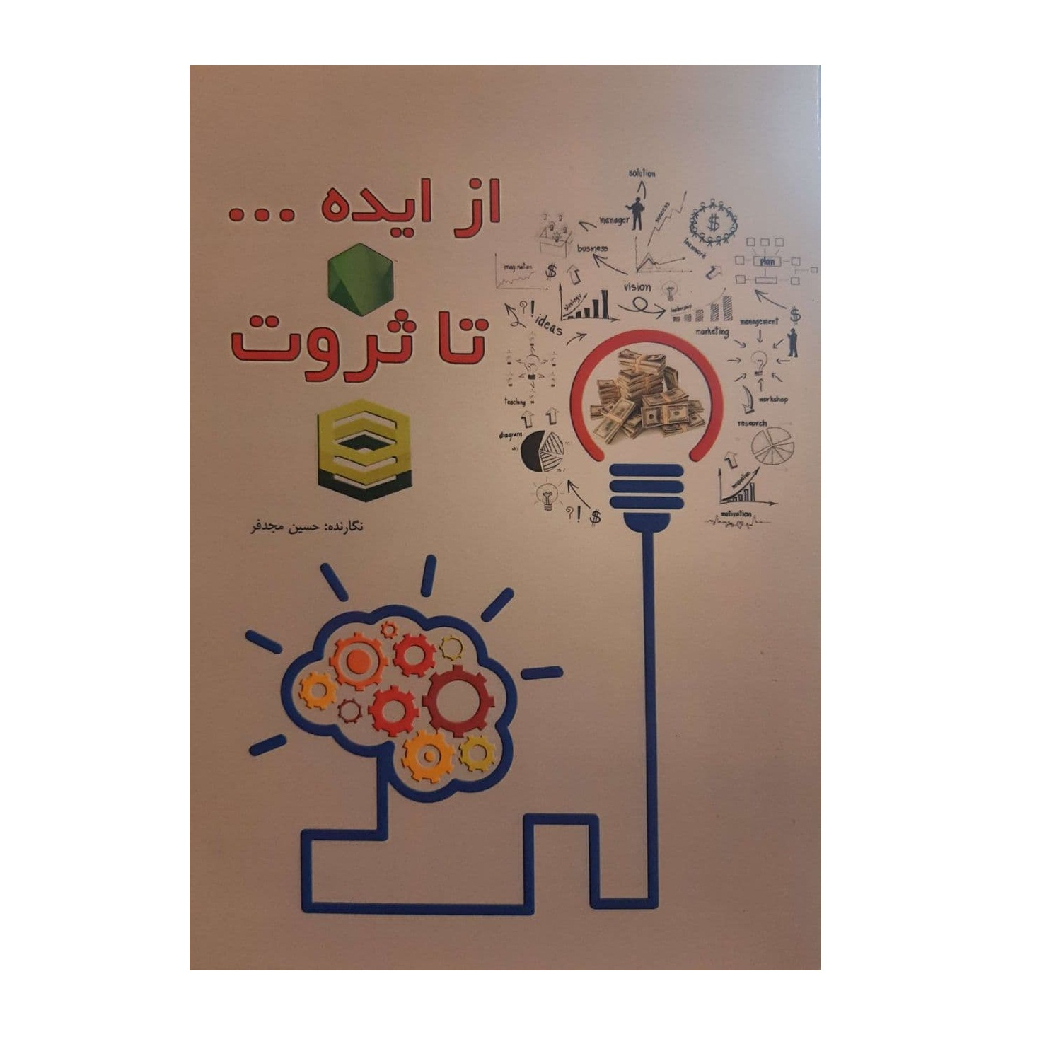 کتاب از ایده تا ثروت اثر حسین مجدفر نشر مولف