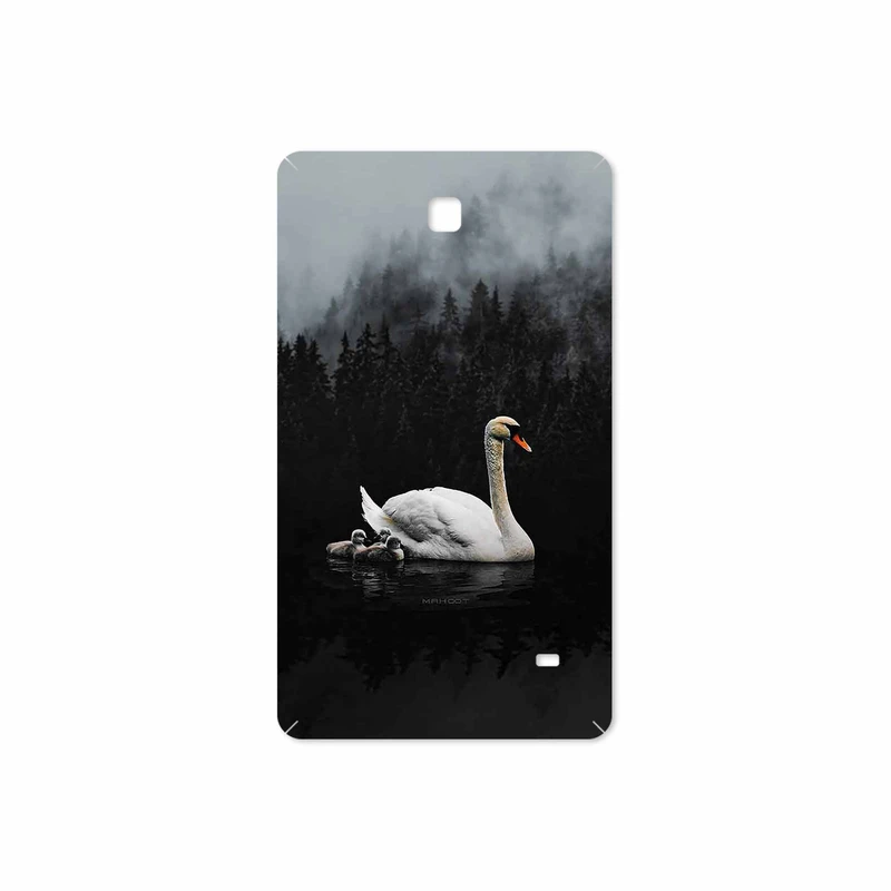 برچسب پوششی ماهوت مدل Swan Lake مناسب برای تبلت سامسونگ Galaxy Tab 4 7.0 2014 T230