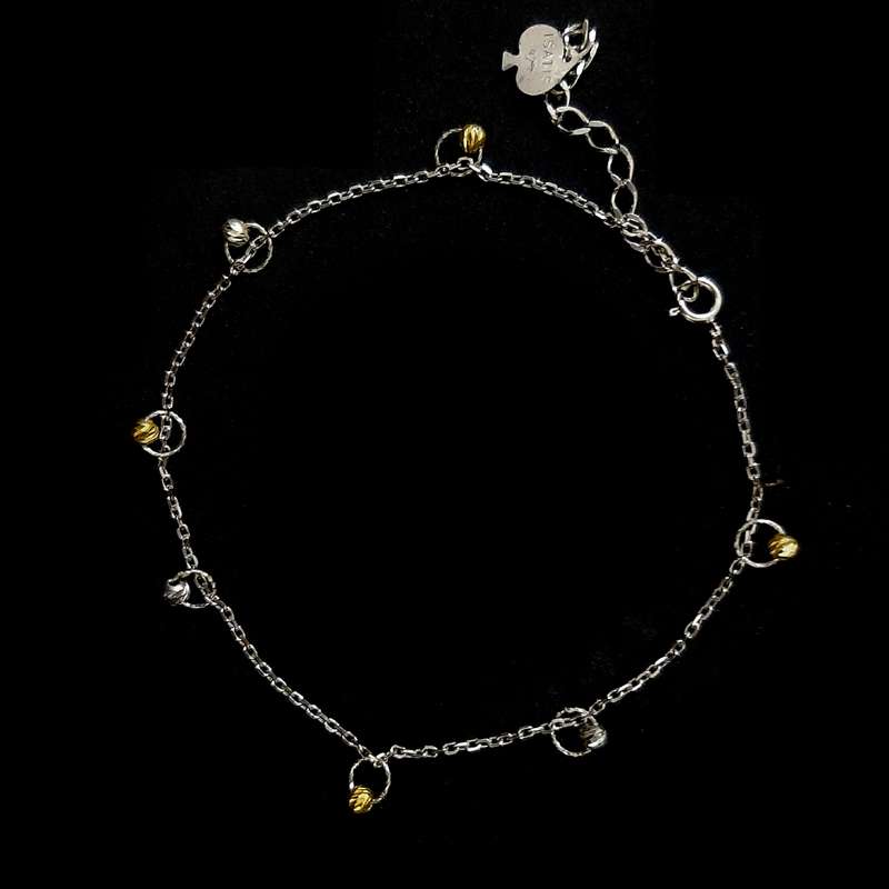 پابند نقره زنانه مدل D10