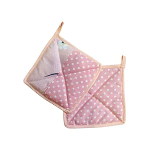 دستگیره آشپزخانه مدل 107 طرح گل قاصدک بسته 2 عددی