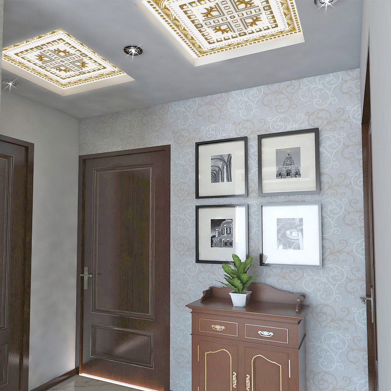 تایل سقفی آسمان مجازی مدل CP-15104 سایز 60x60 سانتیمتر بسته 8 عددی