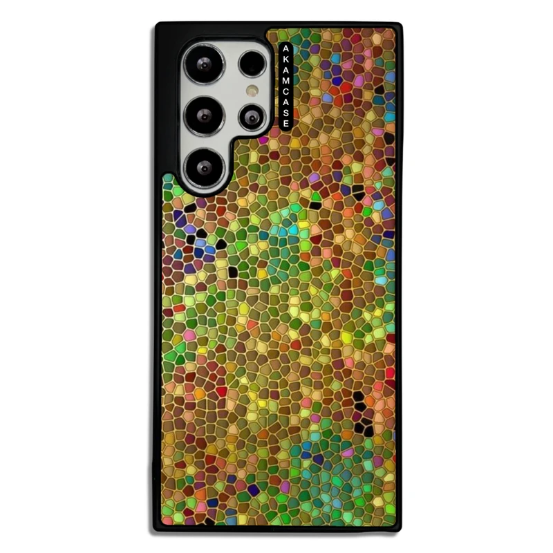 کاور آکام مدل AMC-WSGS22U-MOSAIC-2 مناسب برای گوشی موبایل سامسونگ Galaxy S22 Ultra