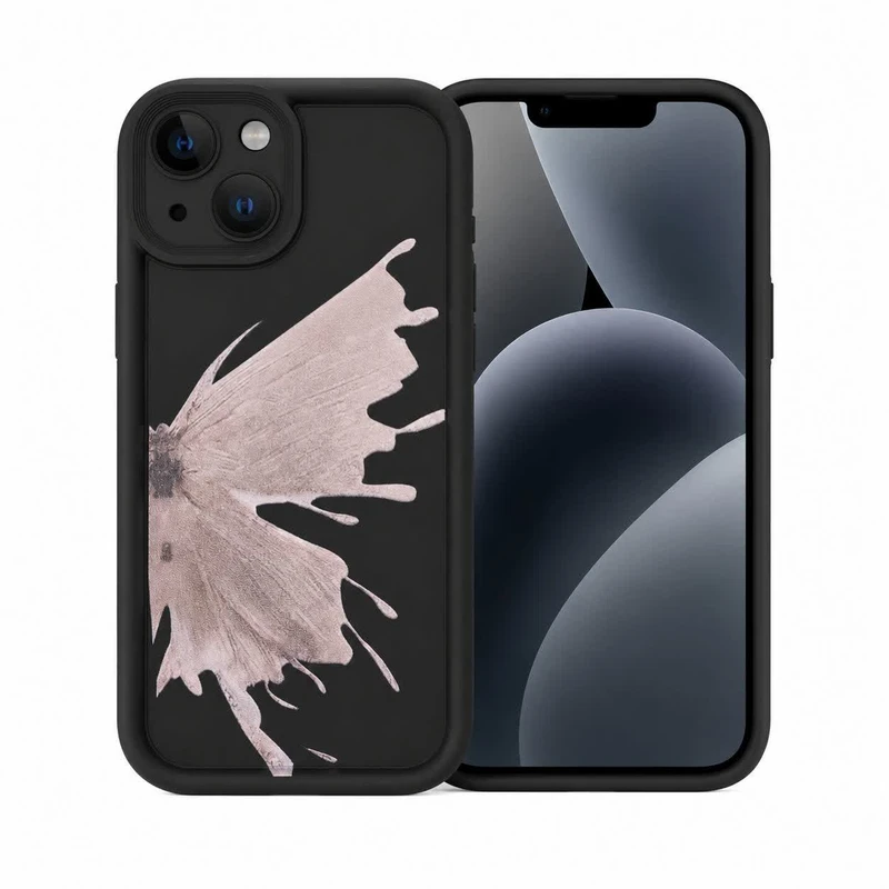 کاور طرح سیلیکونی مدل پروانه مناسب برای گوشی موبایل شیائومی Redmi 12 4G