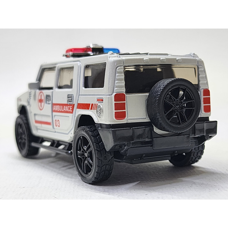 ماشین بازی مدل فلزی هامر آمبولانس