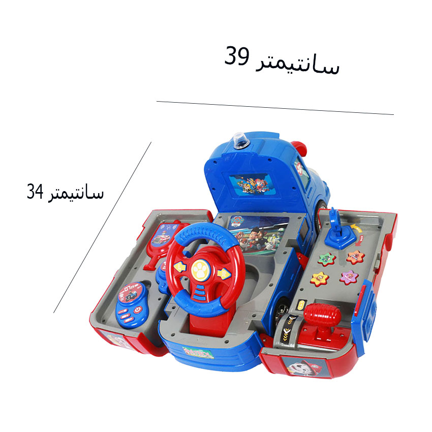 اسباب بازی مدل اتوبوس سگ های نگهبان طرح فرمانی