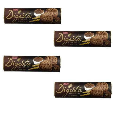 بیسکویت دایجستیو کاکائویی شیرین عسل - 500 گرم بسته 4 عددی