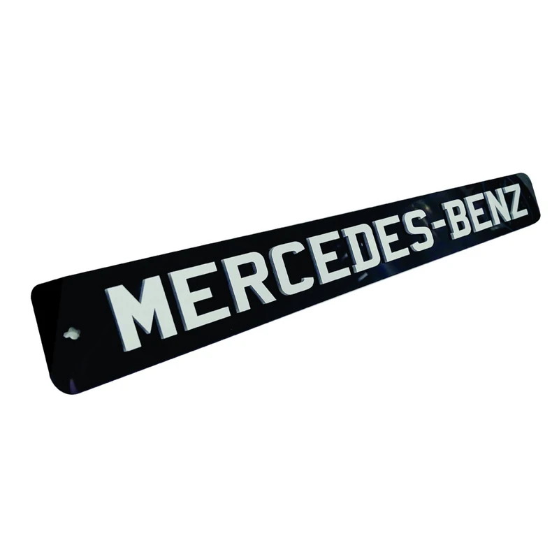 پلاک تزئینی طرح پلکسی برجسته مدل MERCEDES BENZ-B