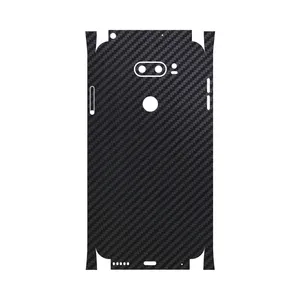 MAHOOT Black-Carbon-Fiber-FullSkin Cover Sticker for LG V30