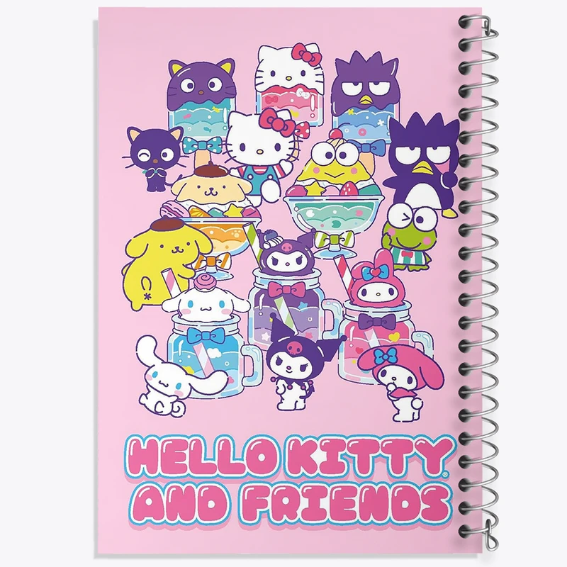 دفتر ژورنال نویسی 50 برگ خندالو مدل نقطه ای طرح کرومی (Kuromi) کد N4228