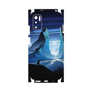 MAHOOT Blue Mountains Digital Art-FullSkin Cover Sticker for Xiaomi Poco M3 Pro 5G