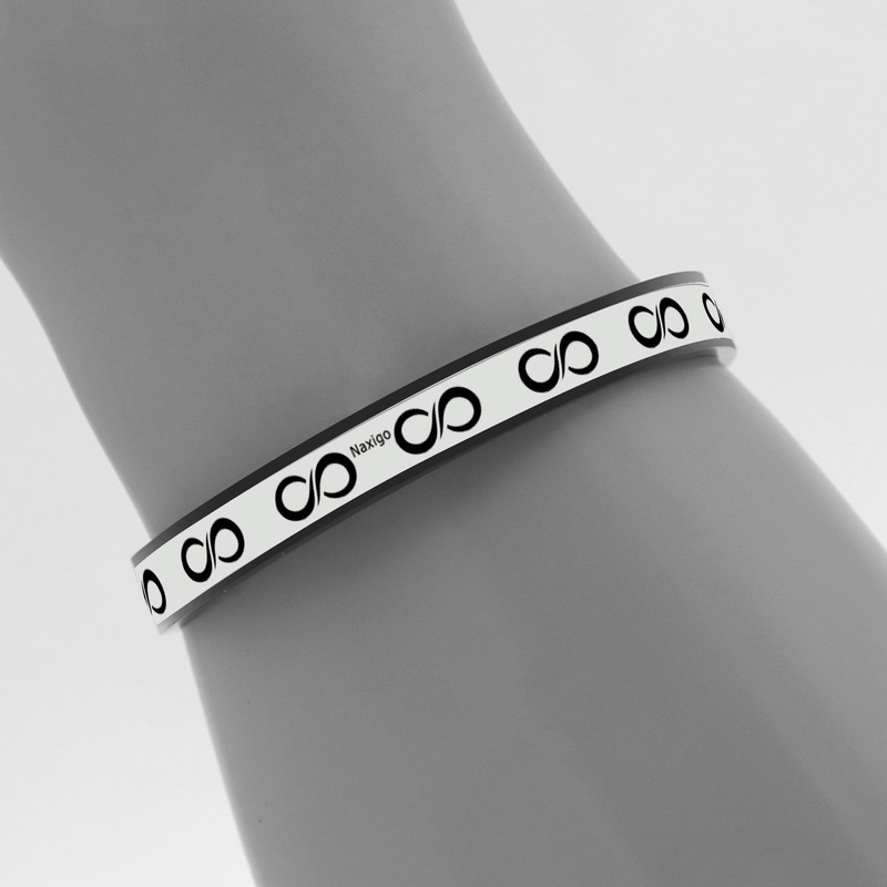 دستبند ناکسیگو طرح بی نهایت مدل BR5549