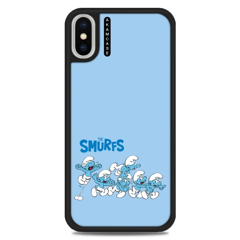 کاور آکام مدل AMC-WAX-SMURFS-27 مناسب برای گوشی موبایل اپل iPhone X/Xs