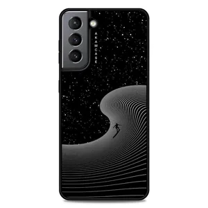 AKAM AMC-WSGS21-ILLUSION-8 Cover For Samsung Galaxy S21