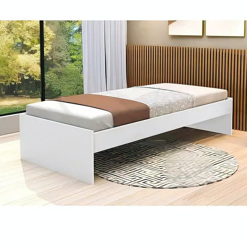 تخت خواب یکنفره مدل B40 سایز 90×200 سانتیمتر