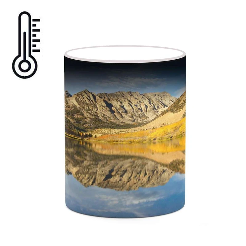 ماگ حرارتی کاکتی مدل منظره پاییزی کد mgh18574