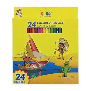 مداد رنگی 24 رنگ کی کو کد 502