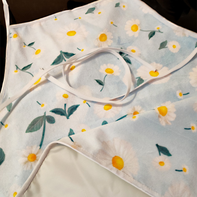 پیش بند آشپزخانه طرح گلهای بابونه مدل F2PI1020